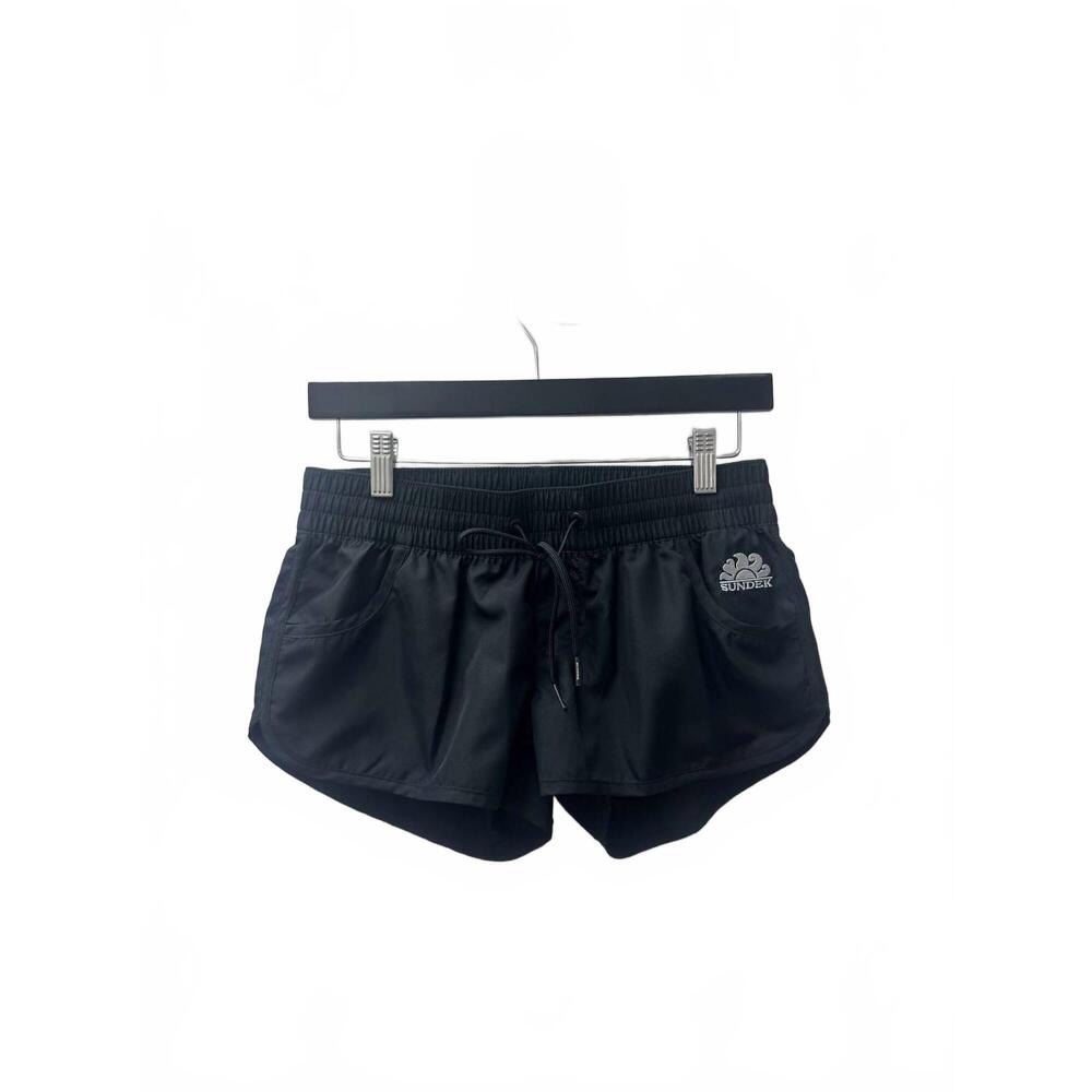NEW SUNDEK women's margate coverup swim short in black37
